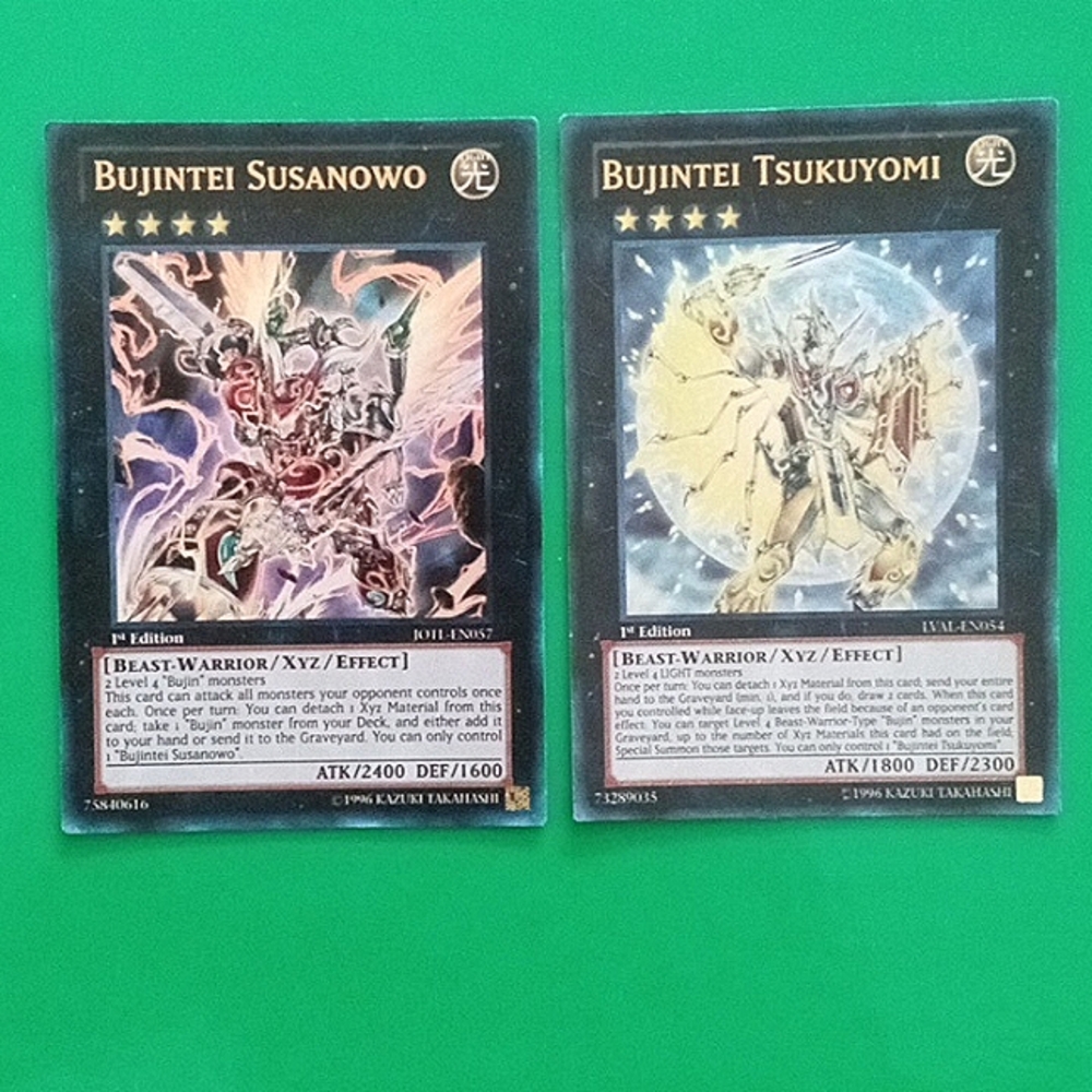 Yu-Gi-Oh! Bujintei Tsukuyomi & Bujintei Susanowo twin set